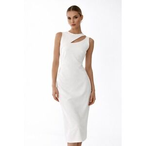 poshmark bridal shower dress Cache | Dresses | Elegant White Lace Cache Dress Chic Cocktail Bridal Shower Dress